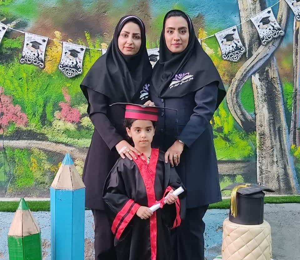 جشن فارغ التحصیلی نوآموزان جامانده از پیش دبستانی